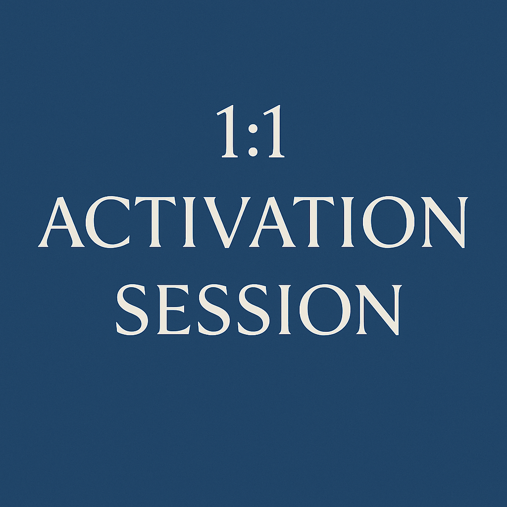 1:1 Activation Session