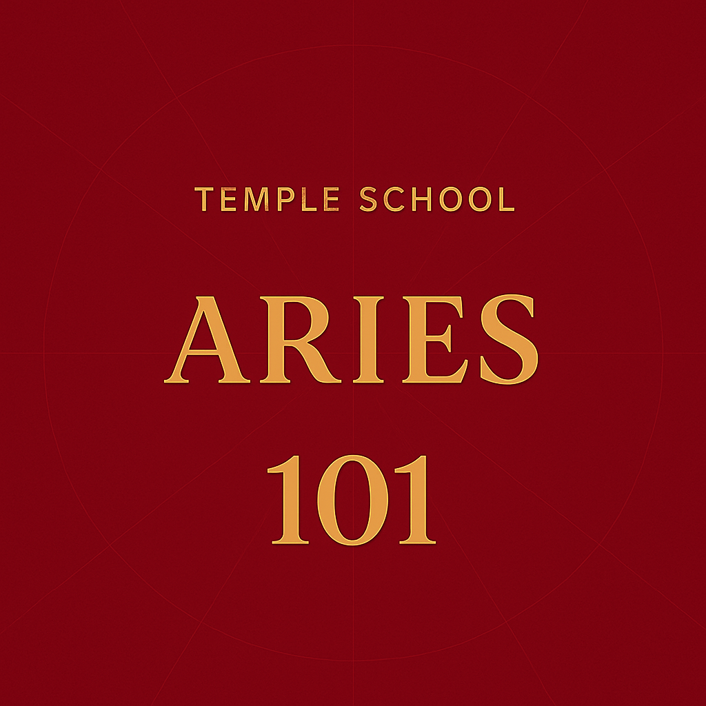 Aries 101 - Digital Astrology Guide