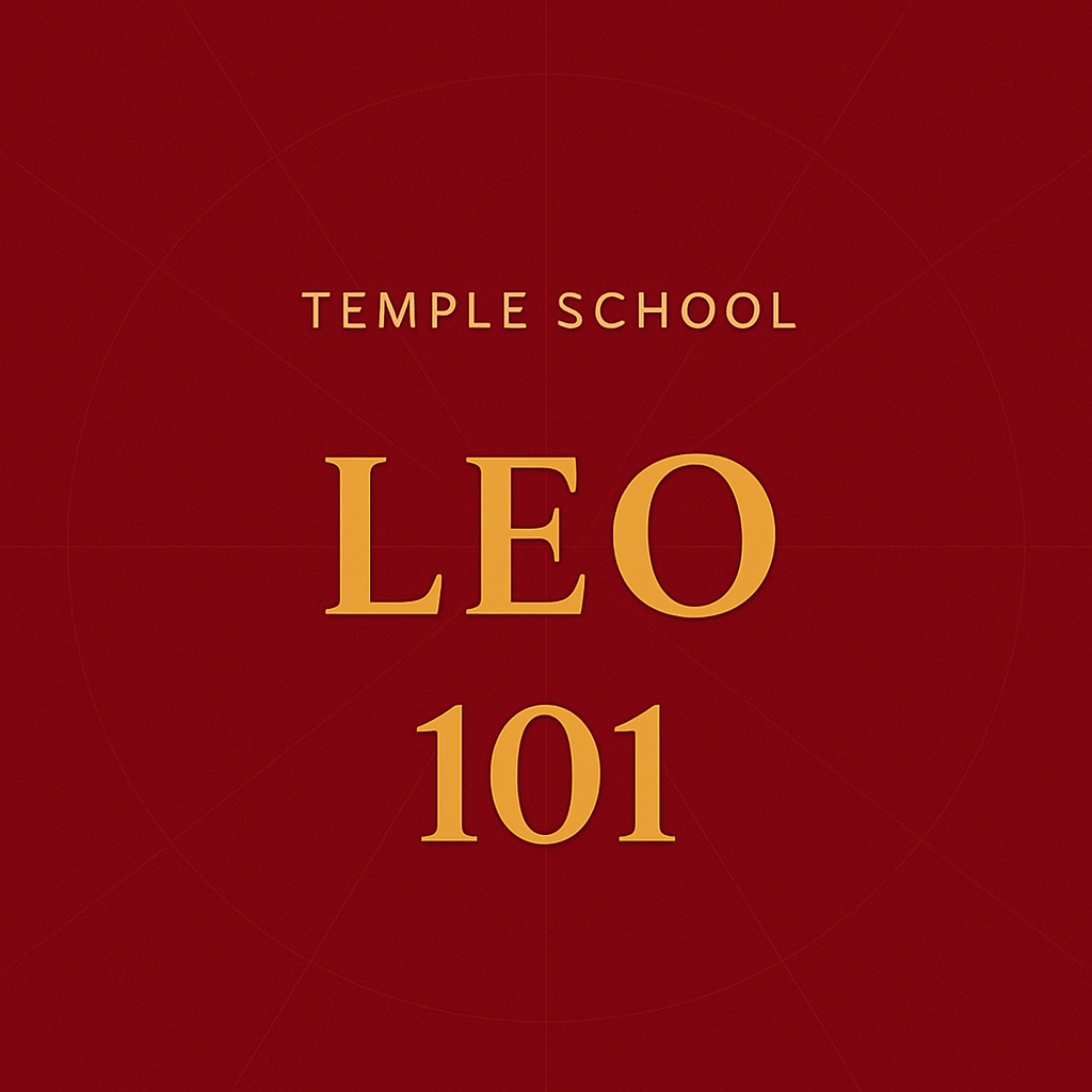 LEO 101 - Digital Astrology Guide