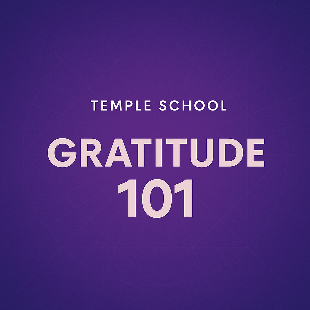 Gratitude 101 - A How-To Activation Guide