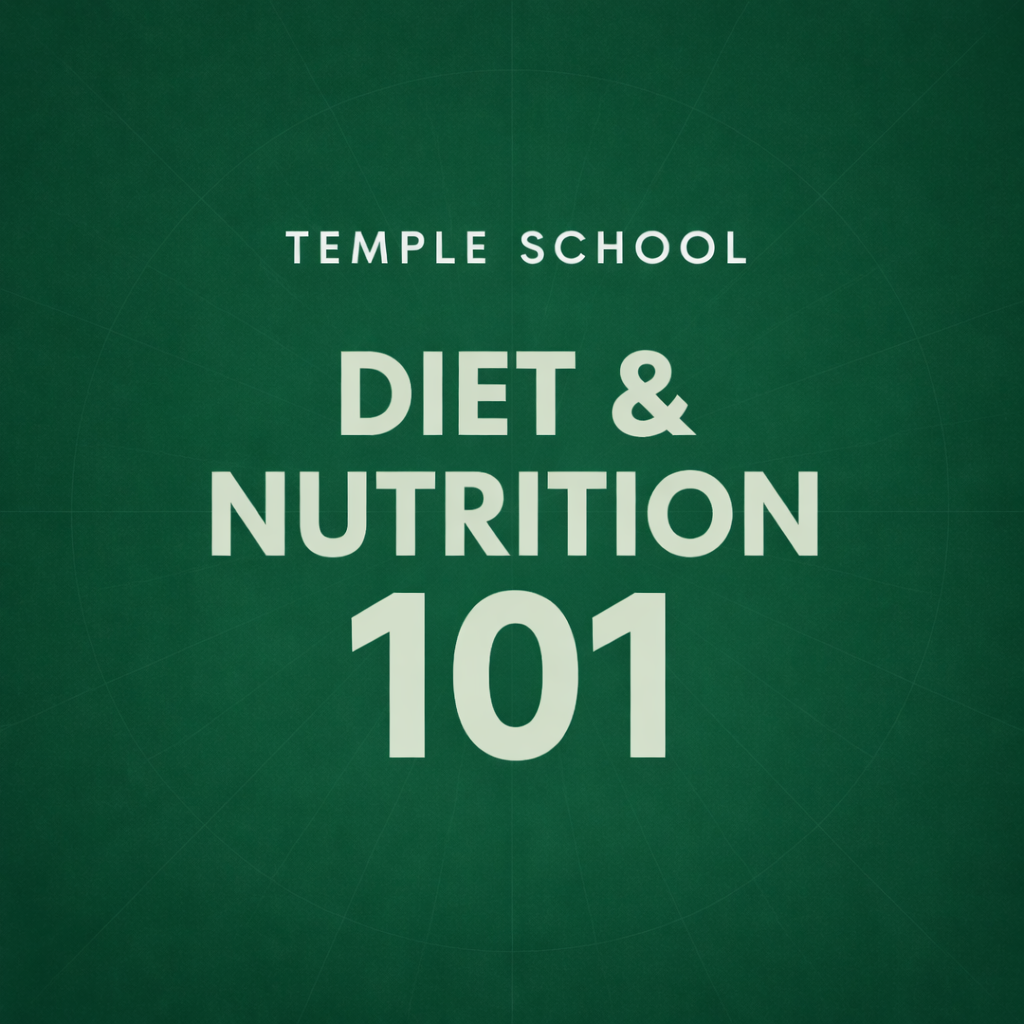 Diet & Nutrition 101 - How-To Activation Guide